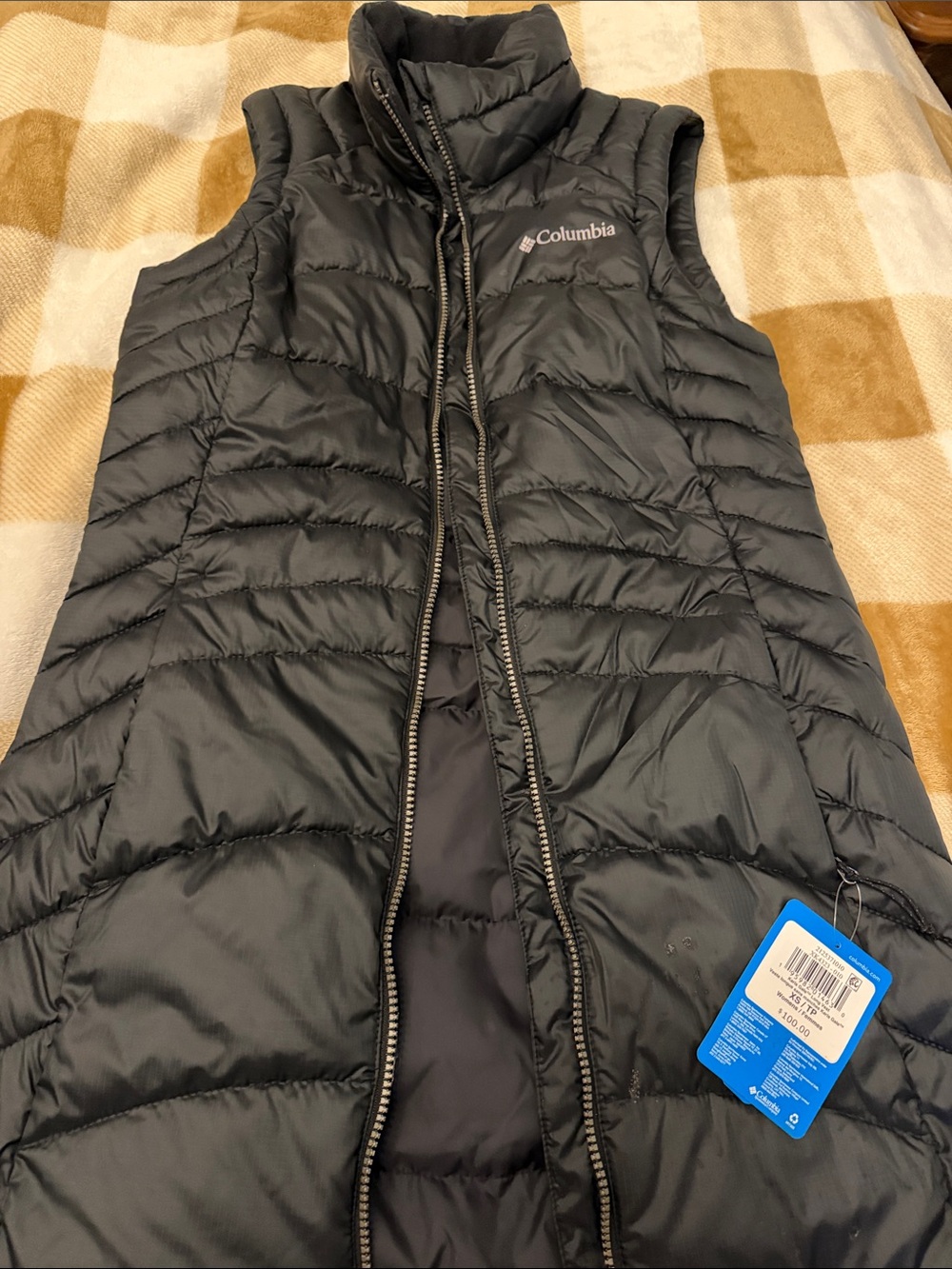 Columbia women’s Black Quilted Puffer Vest